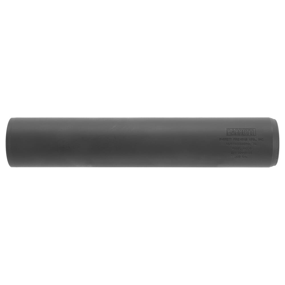 Barrett AM338, Adapter Mount Black Suppressor with AM30 Adapter Mount Included 18415