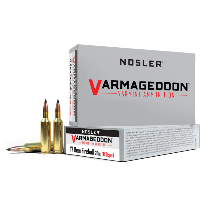 nosler Nosler Varmageddon VGA - 17 Rem FB 20g VG FBT (20ct) Ammunition 63100 - $48.99 at Scopelist