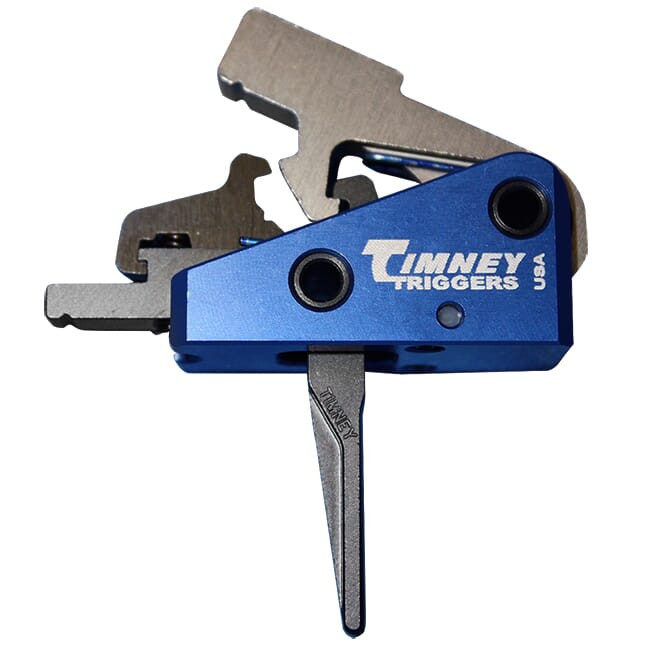 Timney Triggers Timney AR Targa 2 Stage, Long 1st Stage, Straight 2+2 lb Trigger 663S-ST
