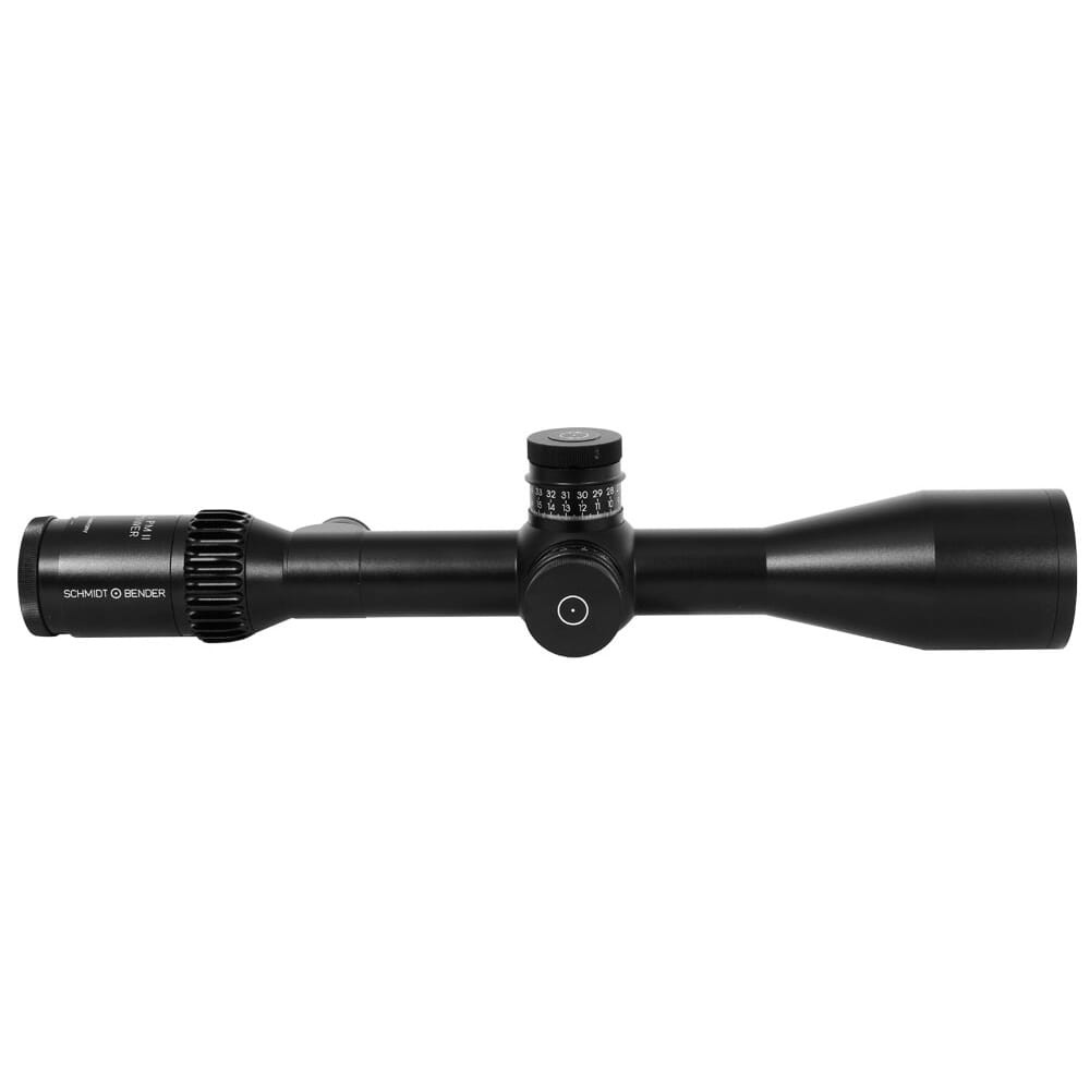 Schmidt Bender 3-27x56 PM II High Power FFP P4FL DT34 MTC LT / ST ZC LT 0.1 MRAD CCW Black Demo Riflescope 669-911-972-G6-A8