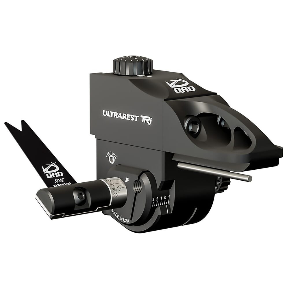 Mathews Archery Mathews Rest Mathews QAD Tri RH Blk 80306 in Black
