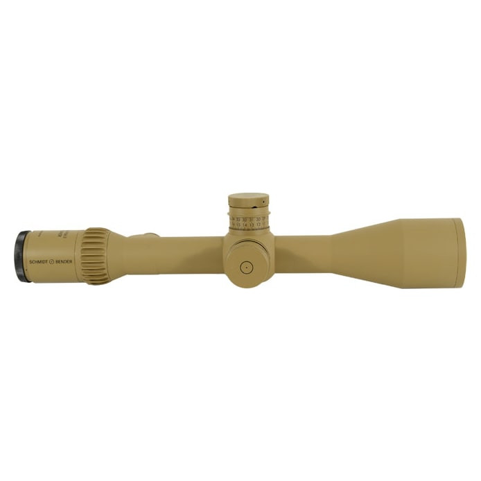 Schmidt Bender PMII Riflescope 3-27x56 L/P H59 FFP .1 MRAD DT MTC LT/ST ZS LT CCW 34 Mil Pantone 669-946-592-B2-A8