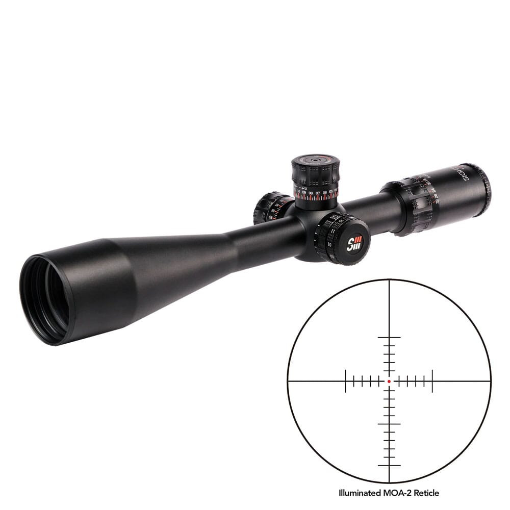 Sightron SIII Precision Long-Range Rifle Scope - 8-32x56mm - Illuminated MOA-2
