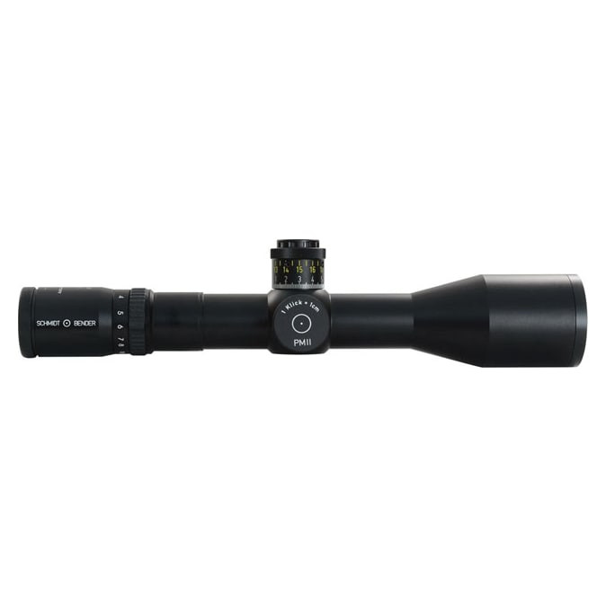 Schmidt Bender PMII 3-12x50 P DT Gen II Mildot CW Scope