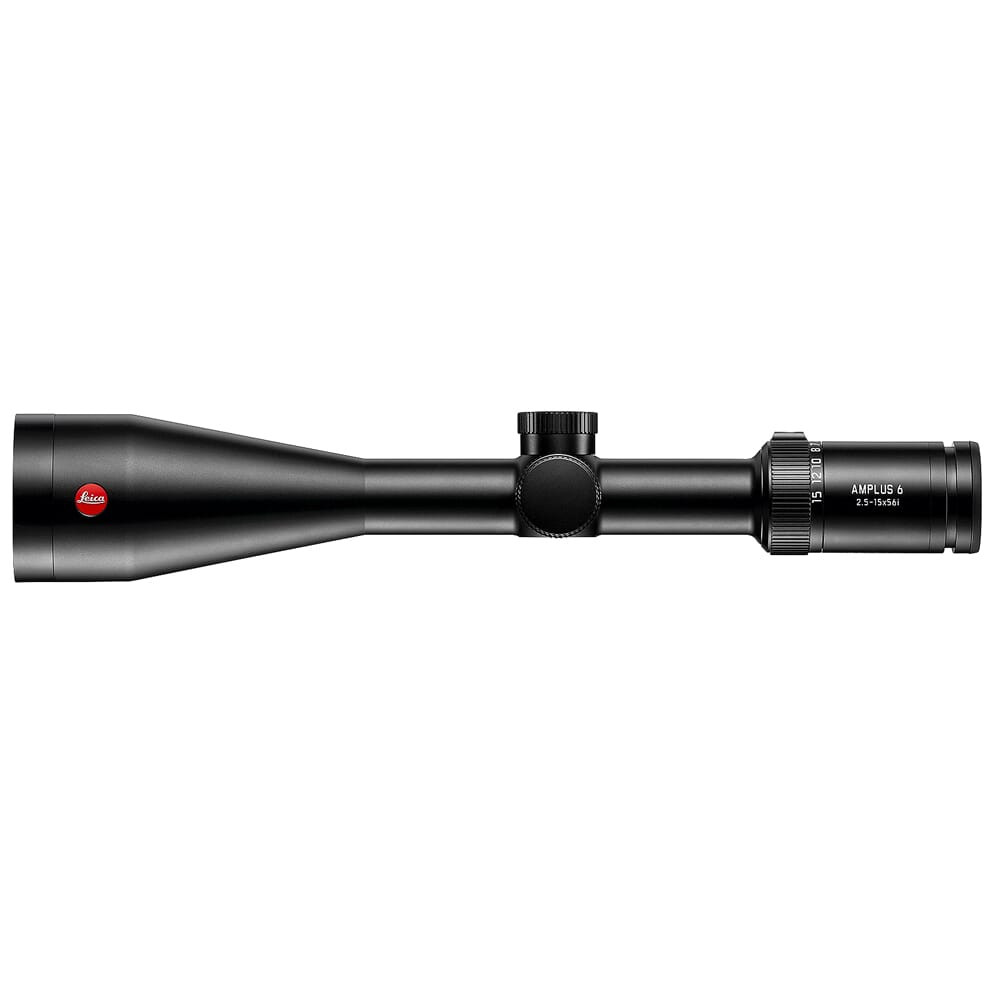 Leica Amplus 6 Rifle Scope - 2.5-15x56mm - 4Ai Illuminated - 50400