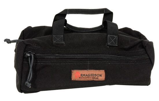 Armageddon Gear Armageddon Top-Zip Utility Pouch Black AG0152, 12" x 7" x 5.5"