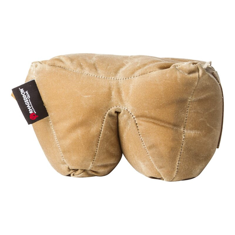 Armageddon Gear Pint-Sized Game Changer Brown Waxed Canvas Support Bag w/Standard Fill (3lb) AG0681-BN-STD in Coyote Brown, S