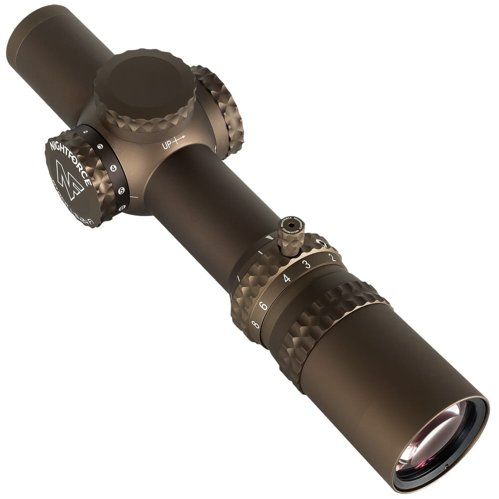 Nightforce ATACR 1-8X24mm F1 .1 MRAD NVD PTL FC-DMX Dark Earth Blemished Riflescope C672