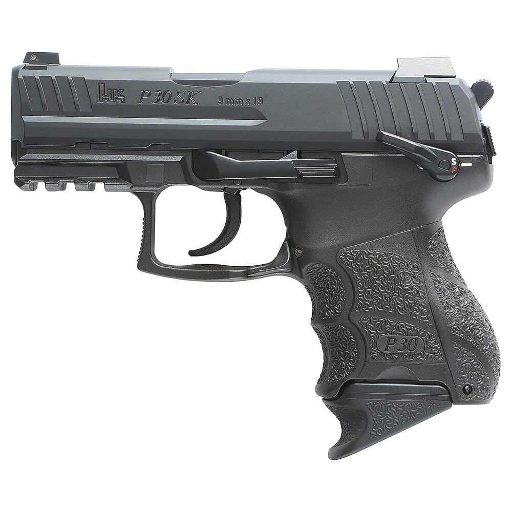 heckler & koch HK P30SK V3 9mm 3.27" Bbl Pistol w/Ambi Safety, Decocker & (2) 10rd Mags 81001110 - $749.99 at Scopelist.com