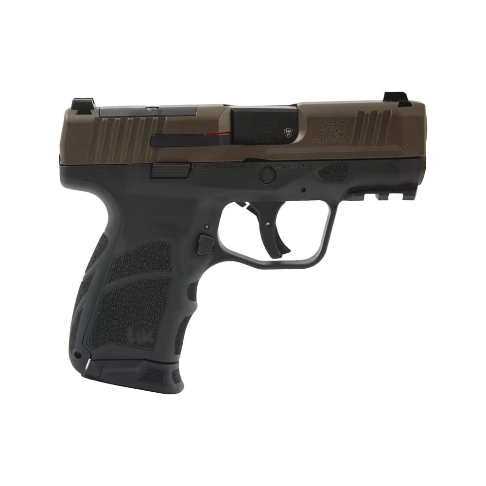 Heckler & Koch HK CC9 3.32" Barrel Optics Ready H294 Midnight Bronze Pistol w/(2)10rd Mags 81001272