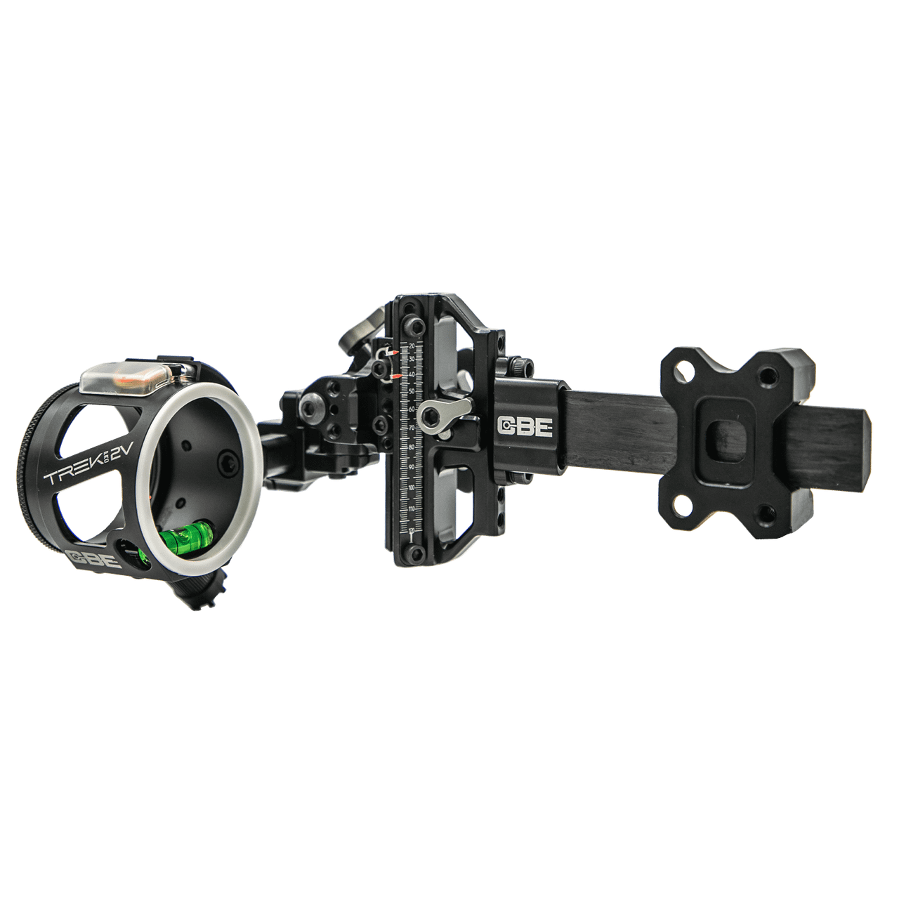 Custom Bow Equipment Trek Pro 2-Pin Bow Sight - Left Hand - .019″