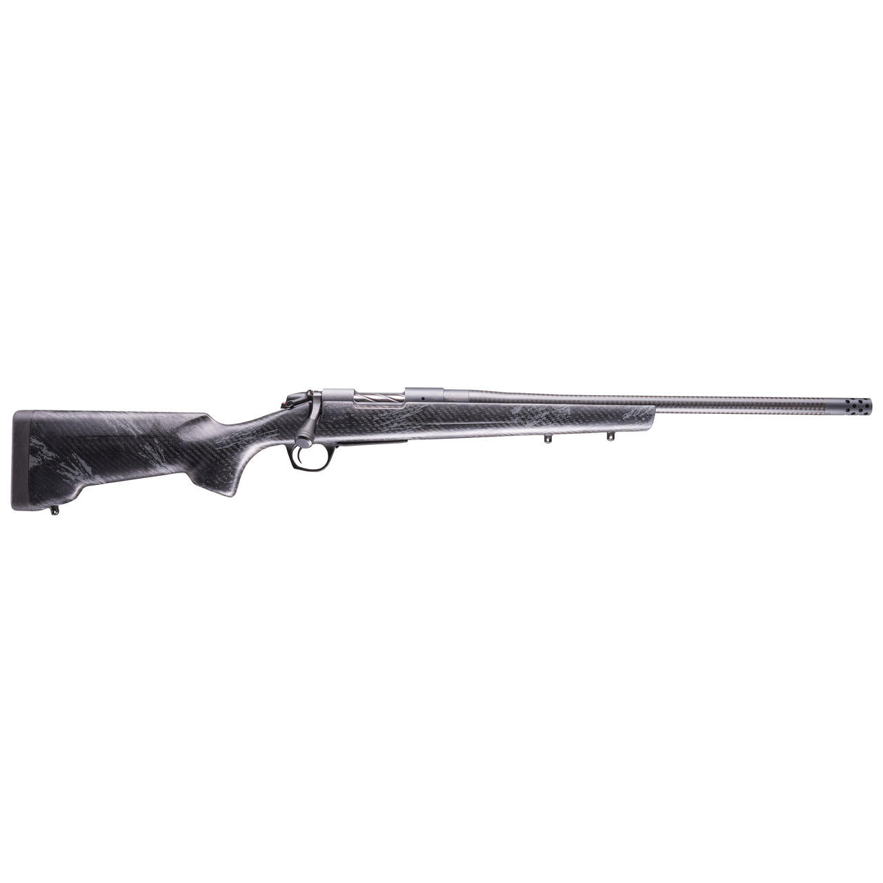 Bergara Cima CF Rifle .25 Creedmoor 20" Carbon Fiber Bbl Omni Muzzlebrake & Fluted Bolt Sporter Style Carbon Fiber Stock Rifle B14S1215CF