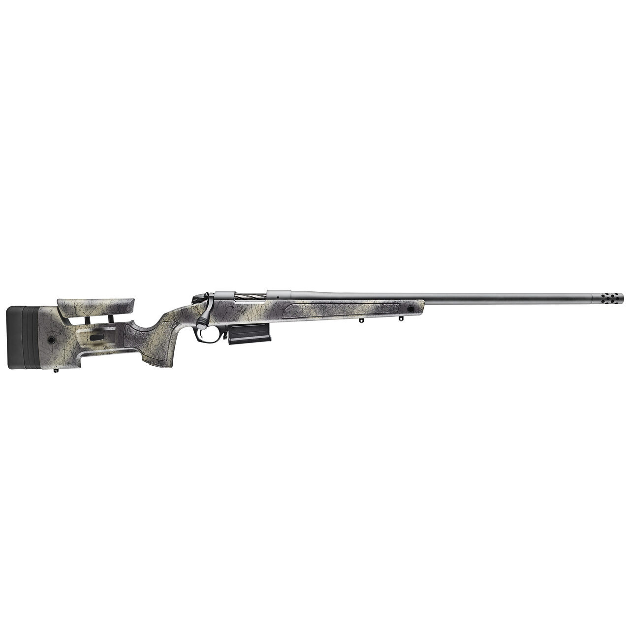 Bergara Rifles Bergara HMR "Wilderness" .25 Creedmoor 24" Bbl Omni Muzzlebrake & Fluted Bolt HMR Molded w/Mini-Chassis Stock Rifle B14S3815