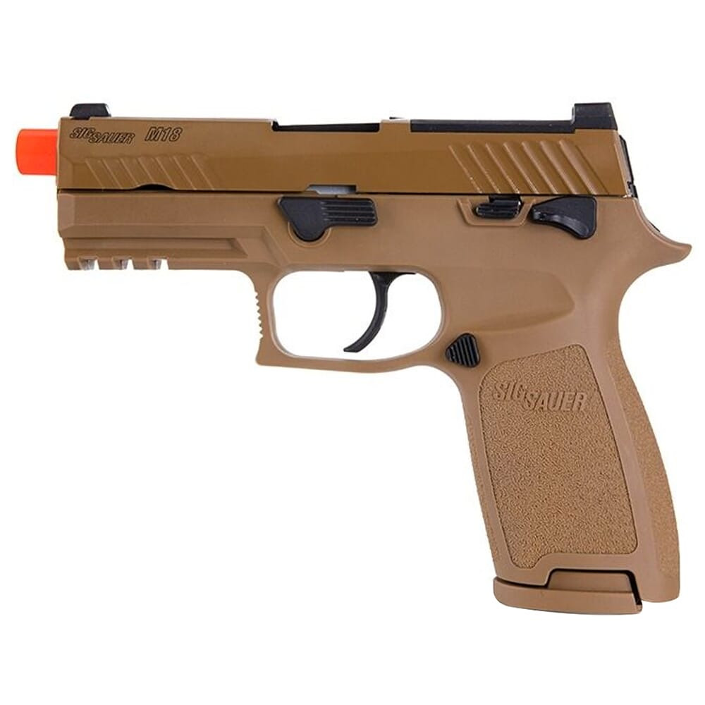 sig sauer Sig Sauer M18 ProForce 6mm Green Gas Coyote Tan BB Airsoft Rifle w/(1) 21rd Magazine AIR-PF-M18GG - $169.99 at Scopelist.com
