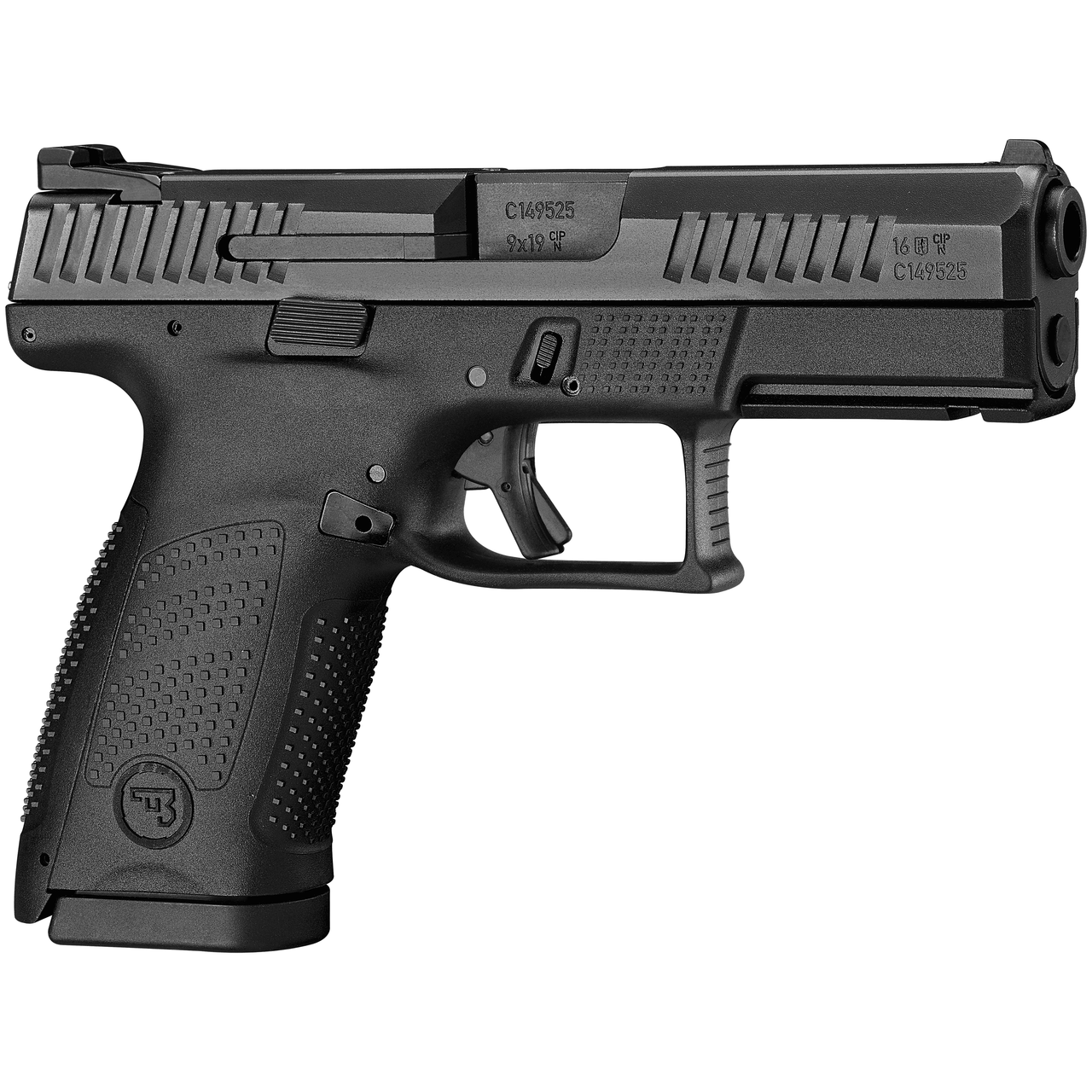 cz-usa CZ P-10 C Optics-Ready 9mm 10rd Ported Barrel/Slide Blk Handgun w/Polymer Frame, Nitride Slide, Fixed Sights, 3 Backstraps, Rev Mag Catch 1578 - $509.99 at Scopelist