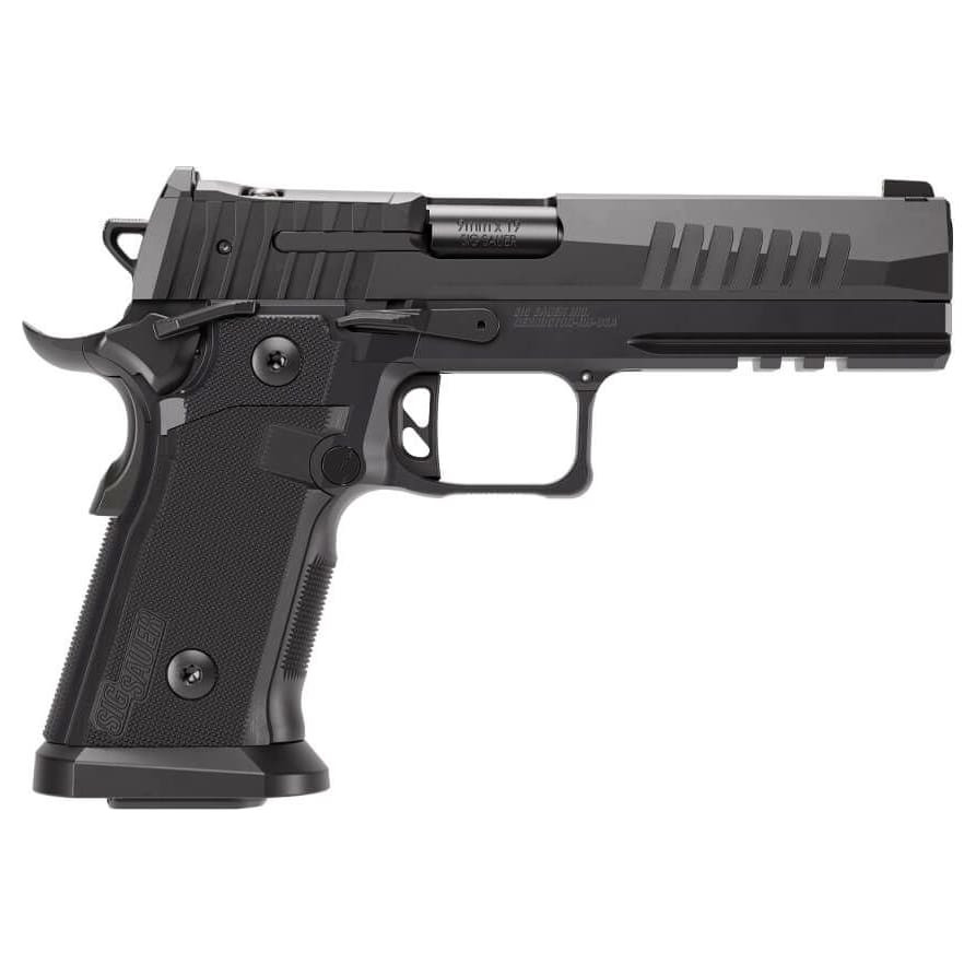 Sig Sauer P211 GT5 9mm 5" Bbl Blk SAO X-Ray 3 Optic Ready Alloy Grip Pistol w/(3) 10rd Steel Mags 211F-9-GT5-10