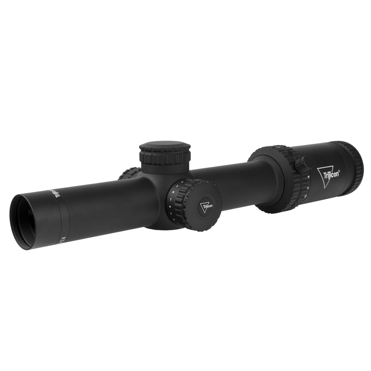Trijicon Credo 1-6x24 FFP w/ Red MRAD Segmented Circle, 30mm, Matte Black Riflescope 2900023