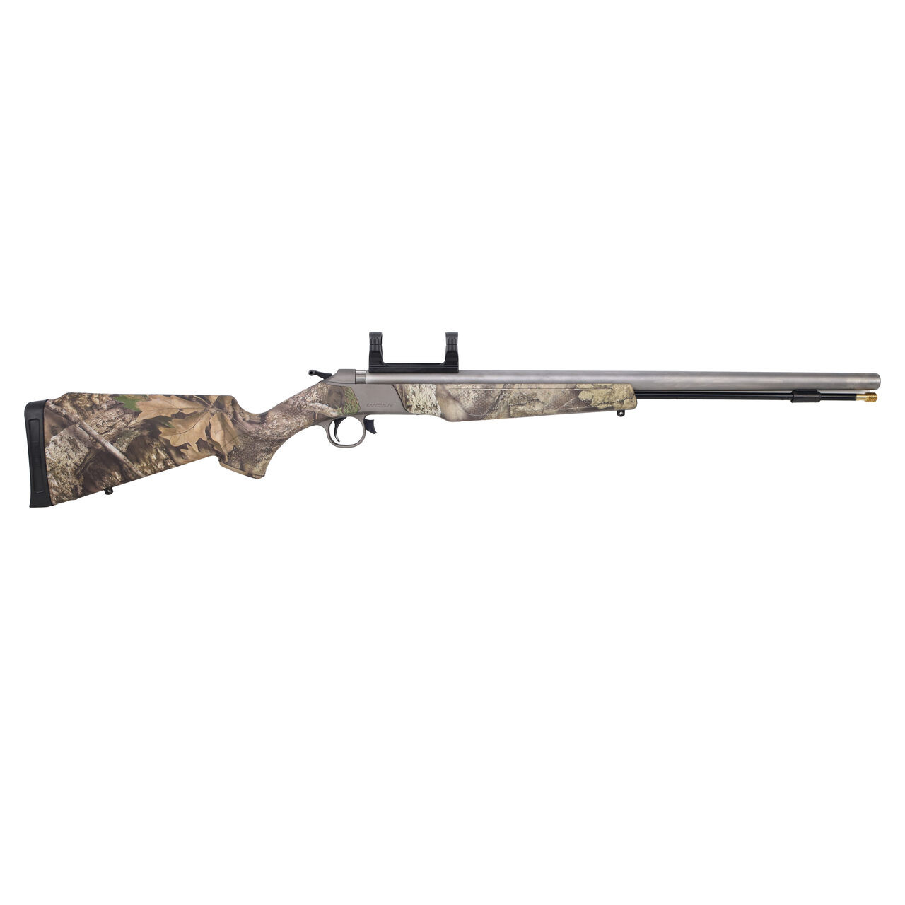 CVA ML CVA Wolf .50 Cal 24" 1:28" Bbl Stainless Steel/RealTree APX ISM Muzzleloader PR2120SM