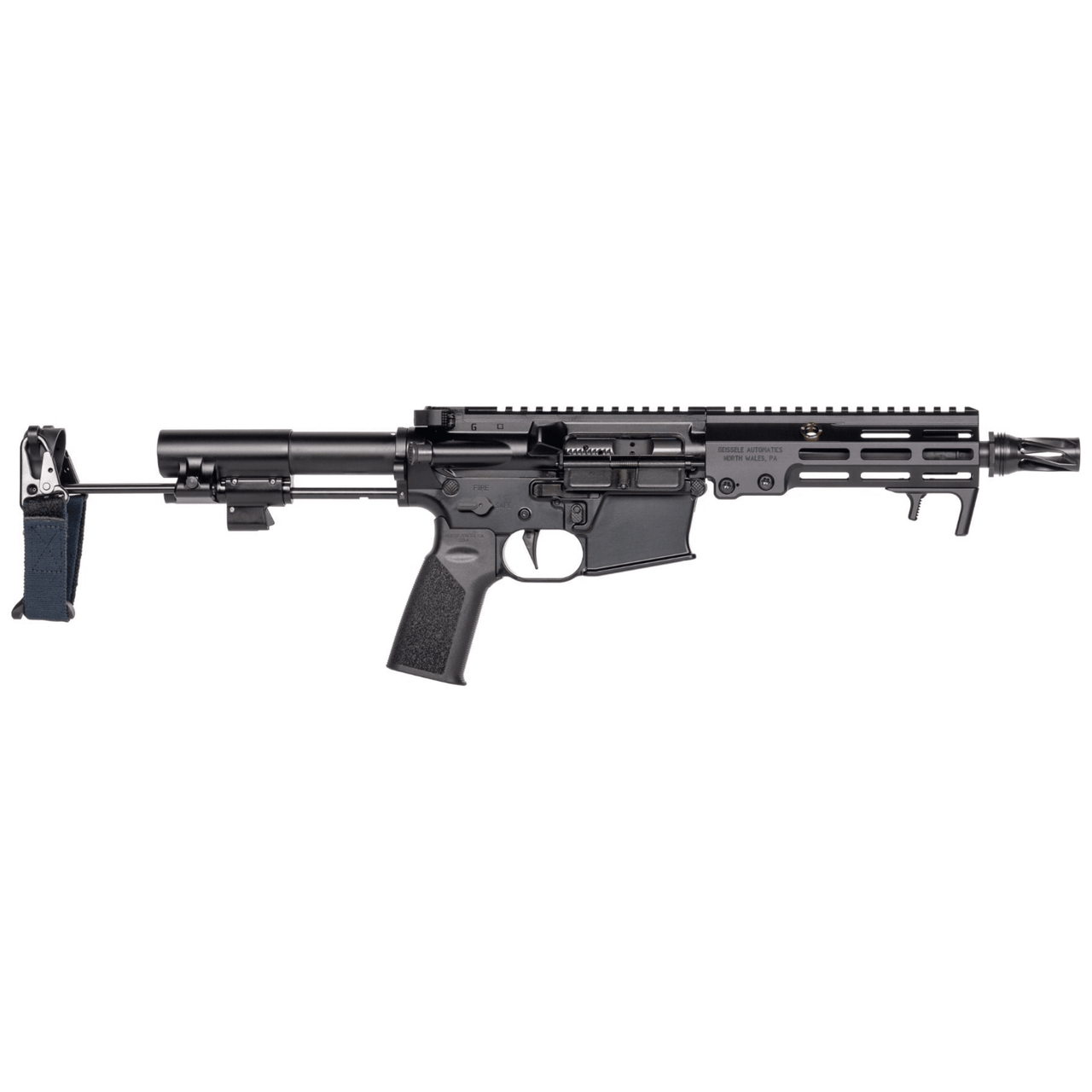 geissele automatics Geissele Defense Pistol GDP MOD1 5.56mm 8" Bbl Ambidextrous Black Pistol 08-687B - $2759.99 at Scopelist.com