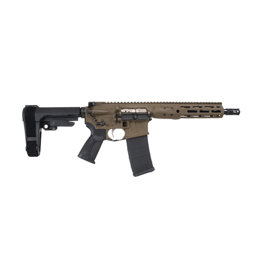 lwrc international LWRC ICDI M-LOK Direct Impingement .300 Blackout 10.5" 1:7" 1/2x28 Bbl Patriot Brown Pistol w/SBA3 Brace ICDIP3PBC10MLSBA3 - $1839.99 at Scopelist.com
