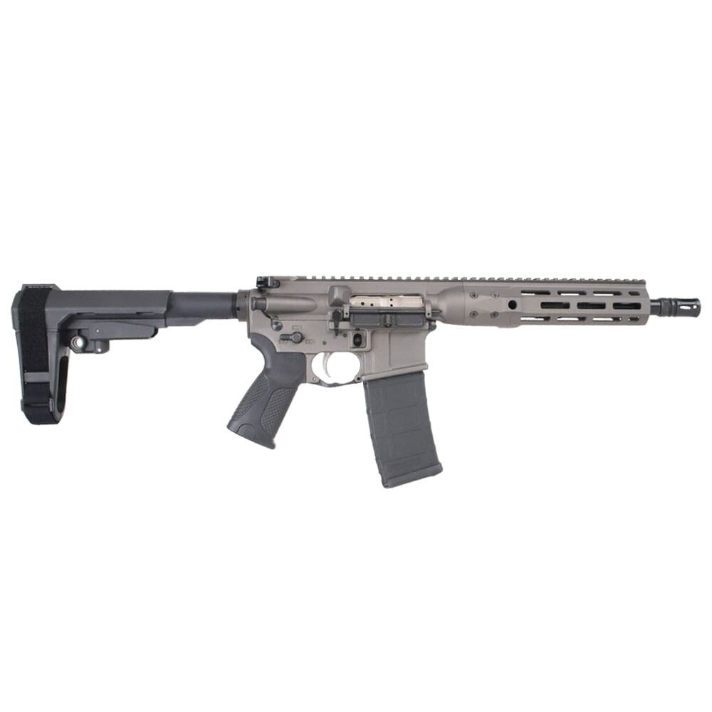 lwrc international LWRC ICDI M-LOK Direct Impingement .300 Blackout 10.5" 1:7" 1/2x28 Bbl Tungsten Grey Pistol w/SBA3 Brace ICDIP3TG10MLSBA3 - $1839.99 at Scopelist.com