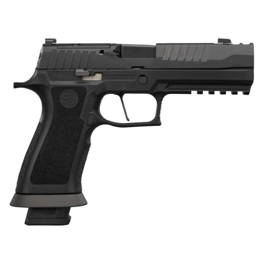 Sig Sauer 320XF-9-MOD-10 9mm 3.9"Bbl Full Size Stainless Steel Frame w/ Hogue Wrapter Grip Tritium Sights 3x10rnd Mags Black Pistol 320XF-9-MOD-10