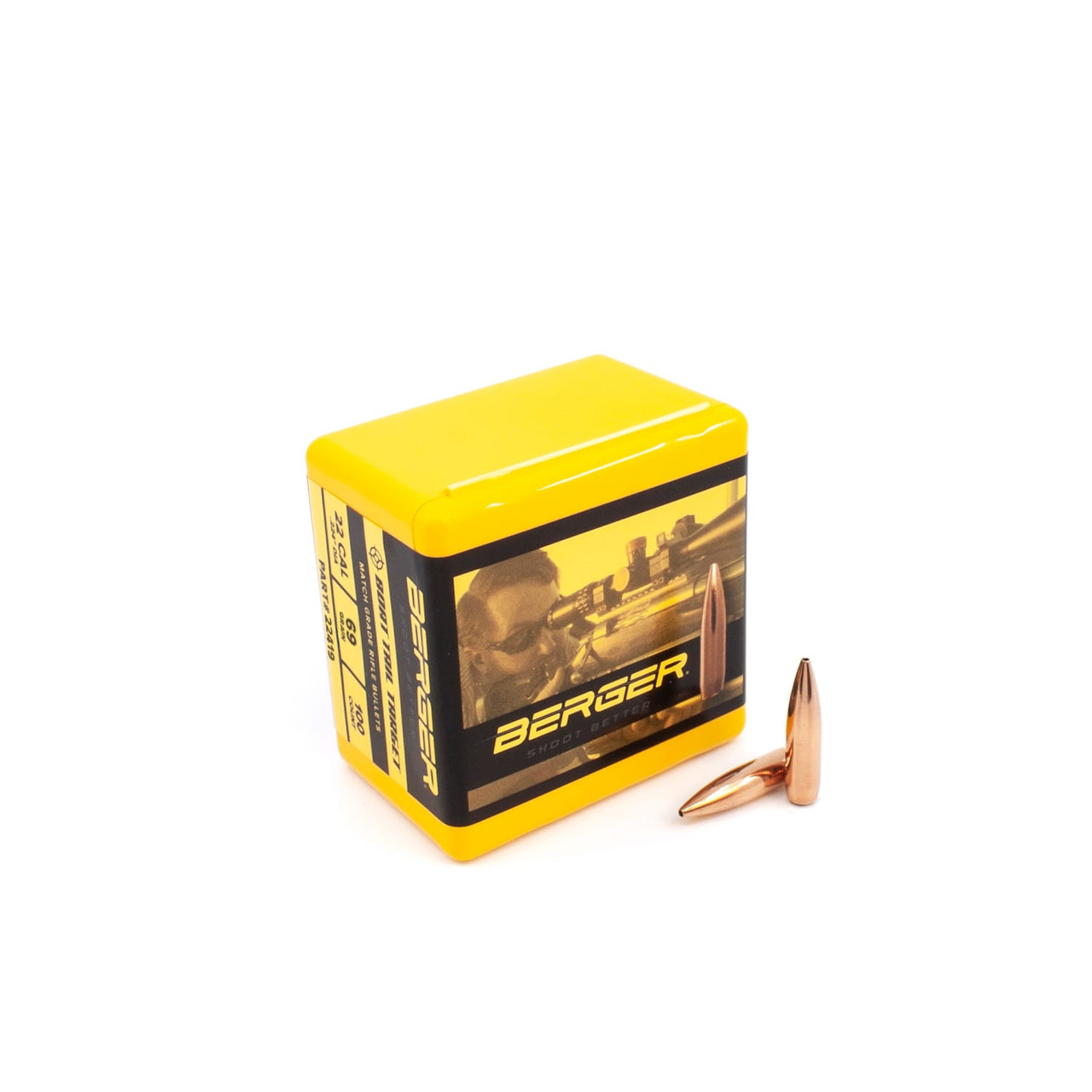 Berger Bullets Berger .22 Cal 69gr BT Target Bullets (1000/Box) 22719