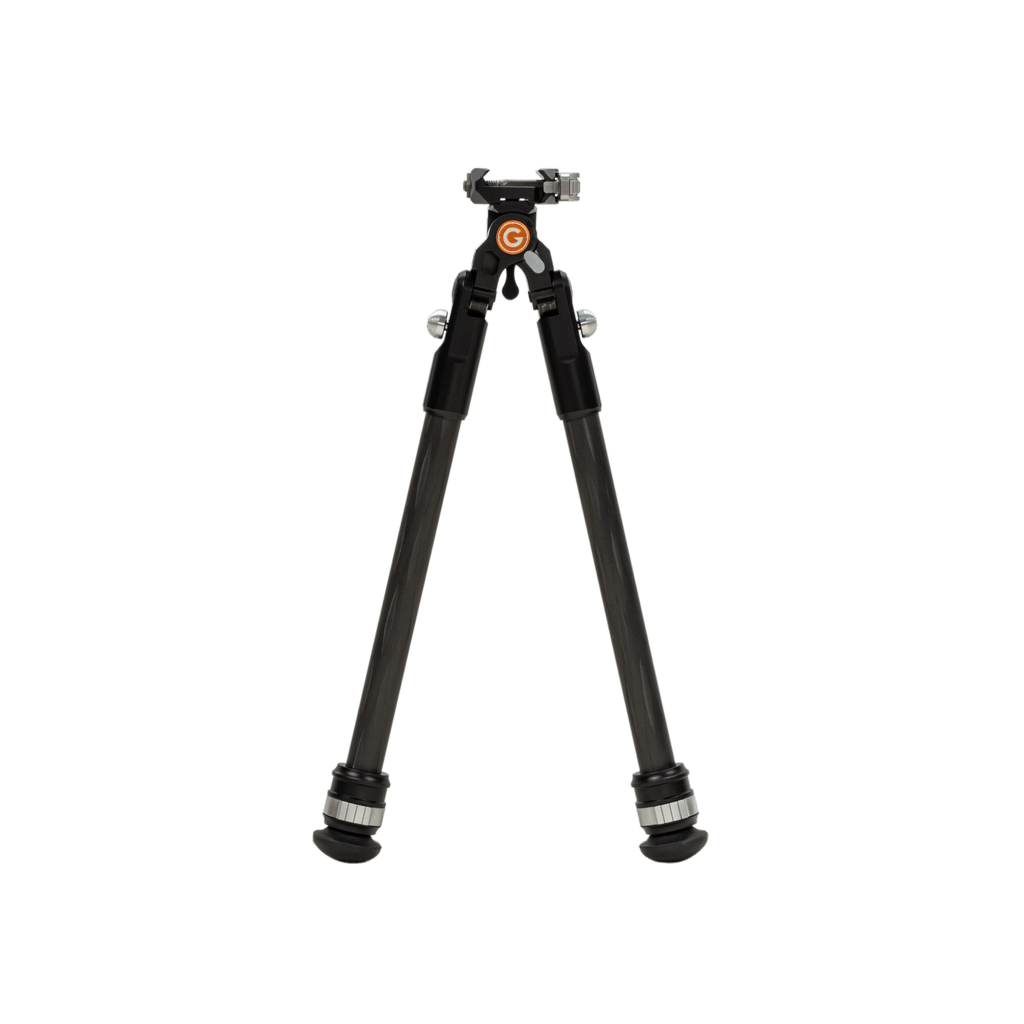 Gunwerks Elevate Ultra Bipod 8.28oz Adjustable 5.1 to 14.1in 3-Splay-Positions ARCA Compatible w/ QD Clamps AY-G2041