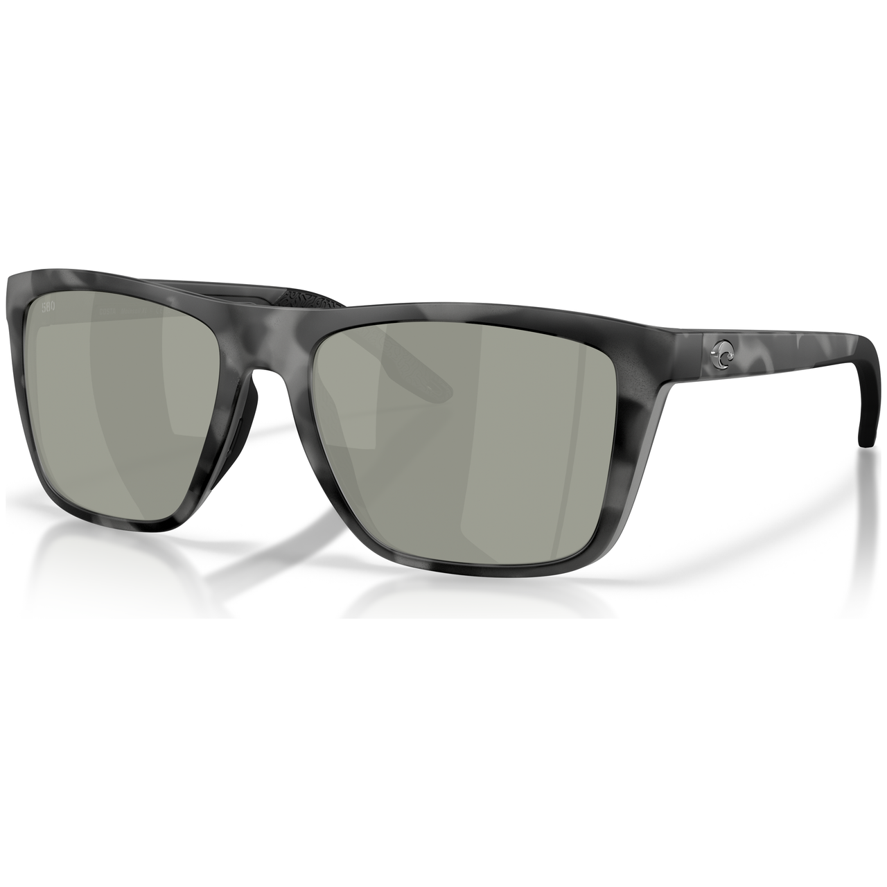 Costa Del Mar Mainsail XL Matte Tiger Shark Frame Grey Silver Mirror 580G Lens 06S9131-91310759