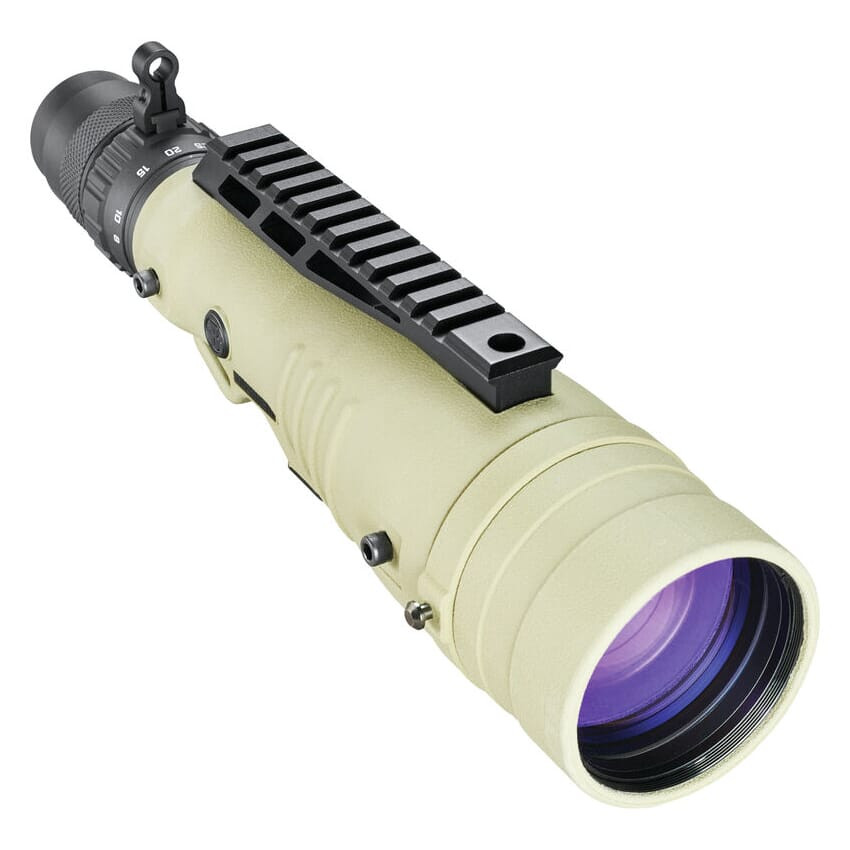 OPEN BOX DEMO Bushnell Elite Tactical 8-40x60mm LMSS2 H322 FDE Spotting Scope ET884060H - Excellent Condition USED9534