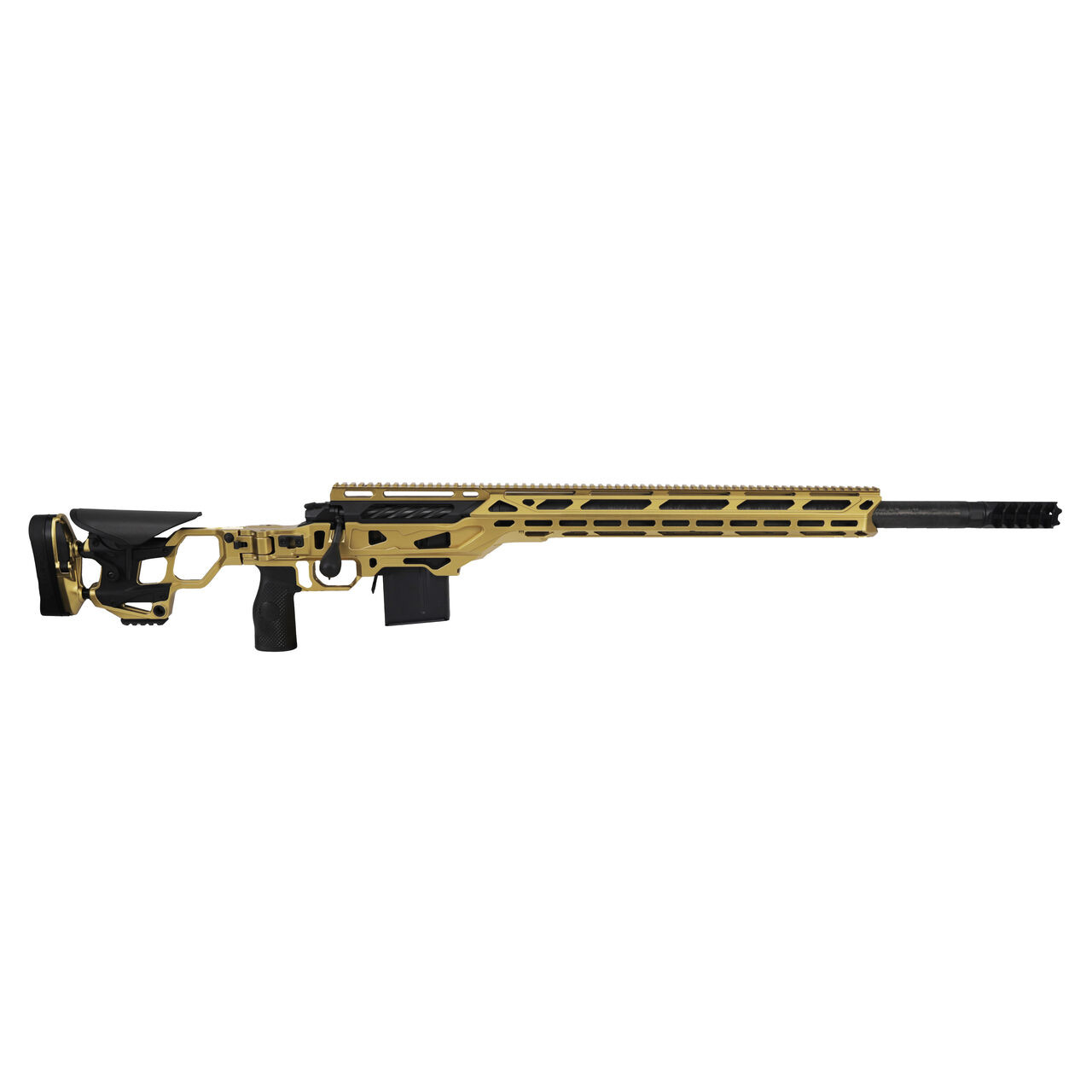 Cadex Defense CDX-30 X-LITE 6.5 PRC 24" 1:8 5/8"-24 Bbl 20 MOA Rail 7rd Cap 2S TRG FS FXG Rifle w/MX5 Brake CDX30-XL-6PR-24-IP20-H5B1N-FXG