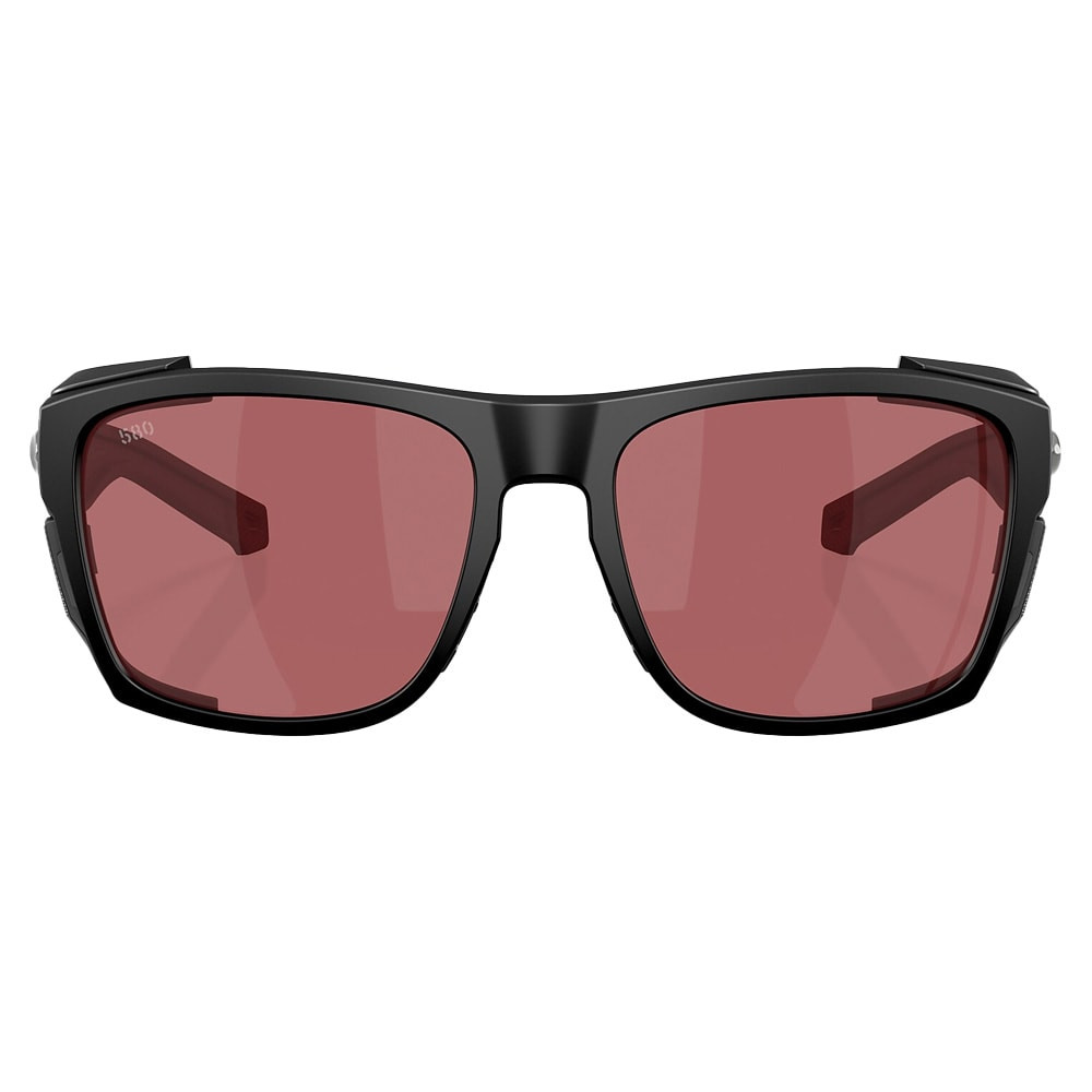 Costa Del Mar King Tide 6 Matte Black Frame Rose 580G Lens 06S9112-91120858