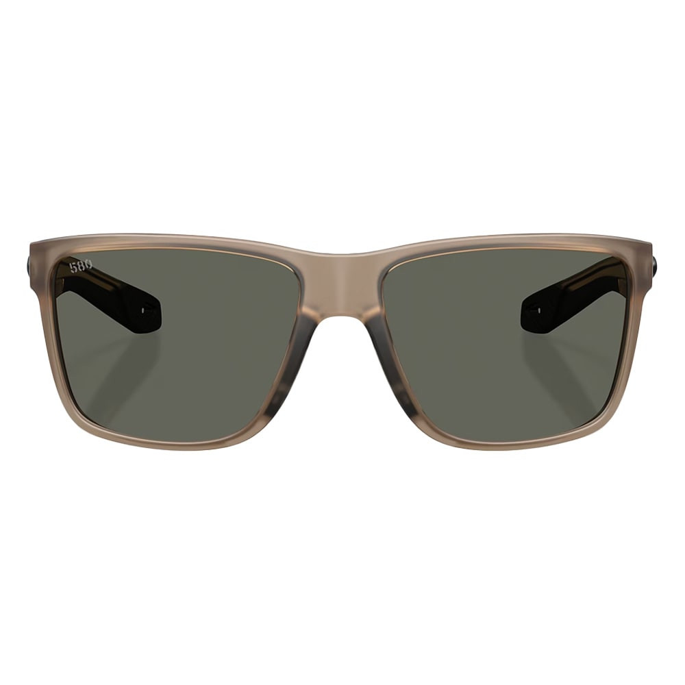 Costa Del Mar Broadbill II Matte Brown Smoke Frame Gray 580G Lens 06S9120-91201358