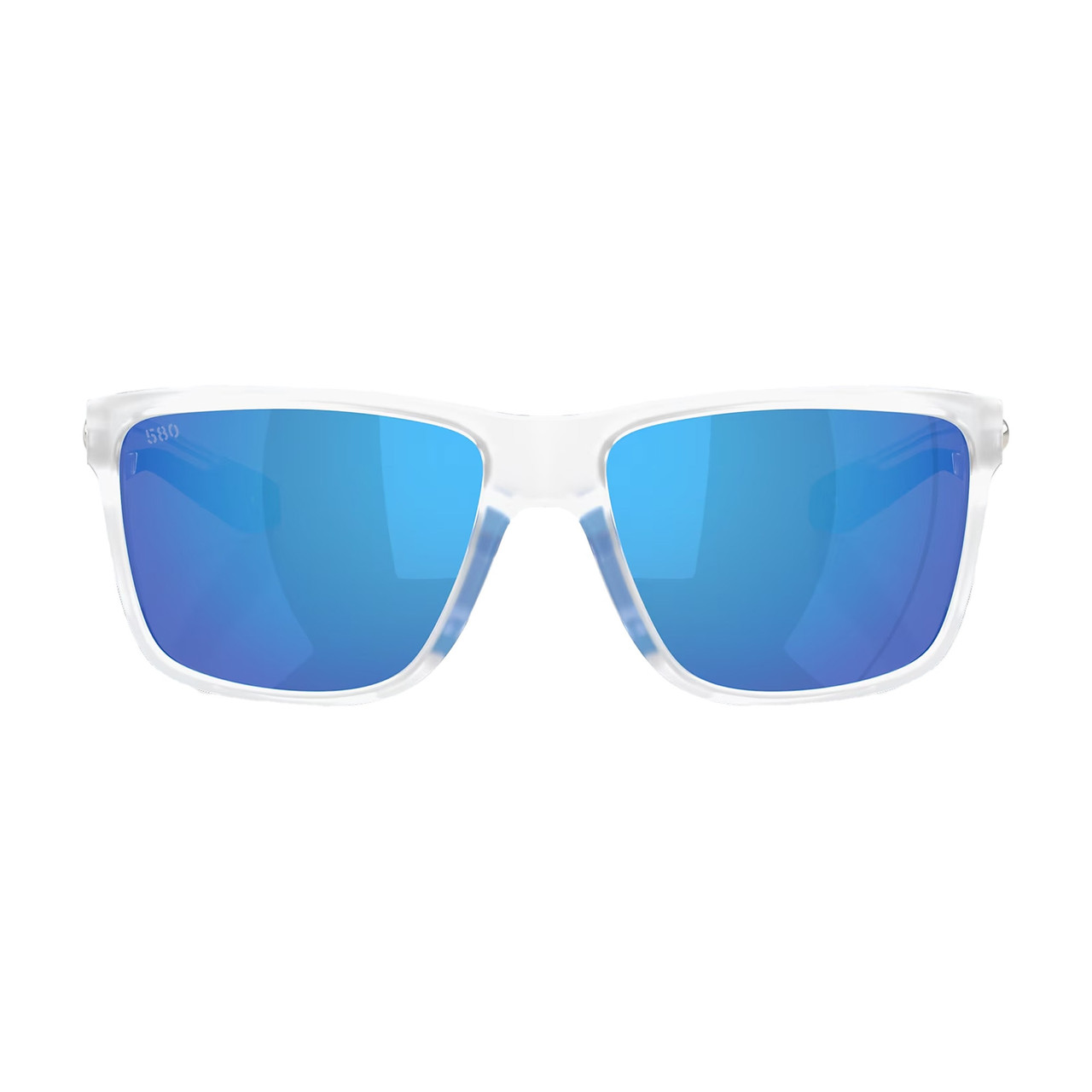 Costa Del Mar Broadbill II Matte Clear Frame Blue Mirror 580G Lens 06S9120-91201558