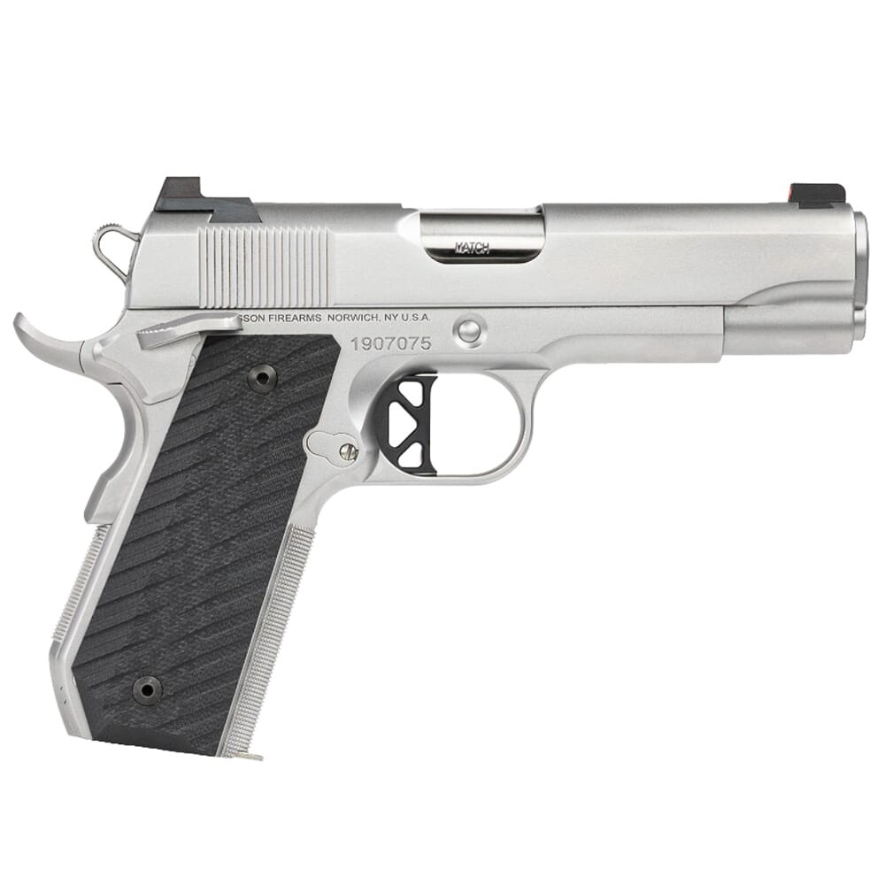 Dan Wesson VBOB .45ACP 4.25" Bbl SS w/Front Trit Night Sight/Serrated U Notch Rear, Ambi Safety, G10 Grips, 8rd Pistol 01827