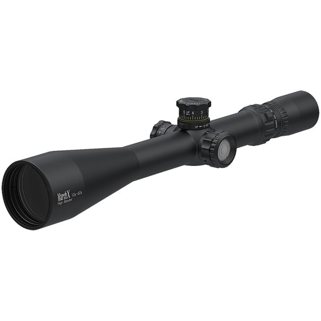 March X "High Master" 10-60x56mm MTR-1 Reticle 1/8MOA Illuminated Riflescope D60HV56TI-MTR-1-800172