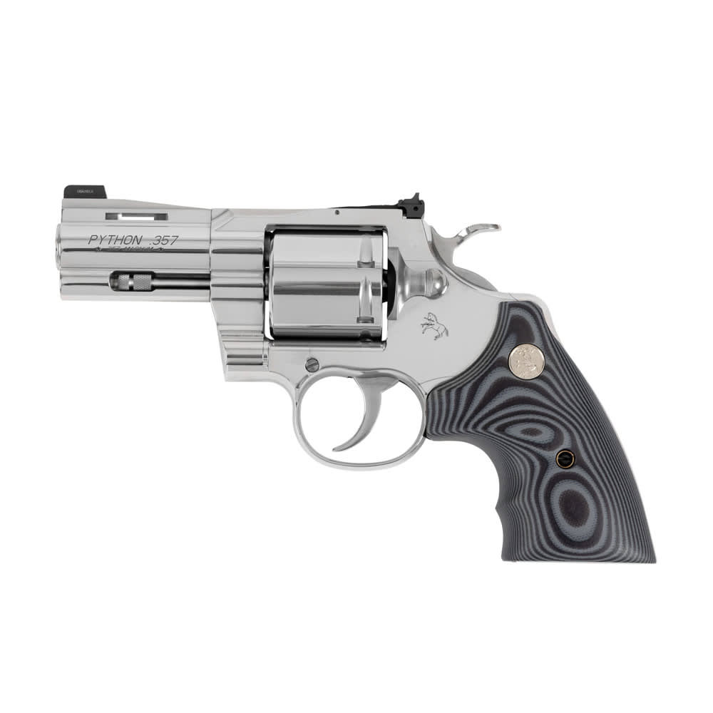 colt Colt Python Combat Elite .357 Magnum 3" Bbl Night Front Sight G10 Grips SS Revolver PYTHON-SP3NS - $1359.99 at Scopelist.com