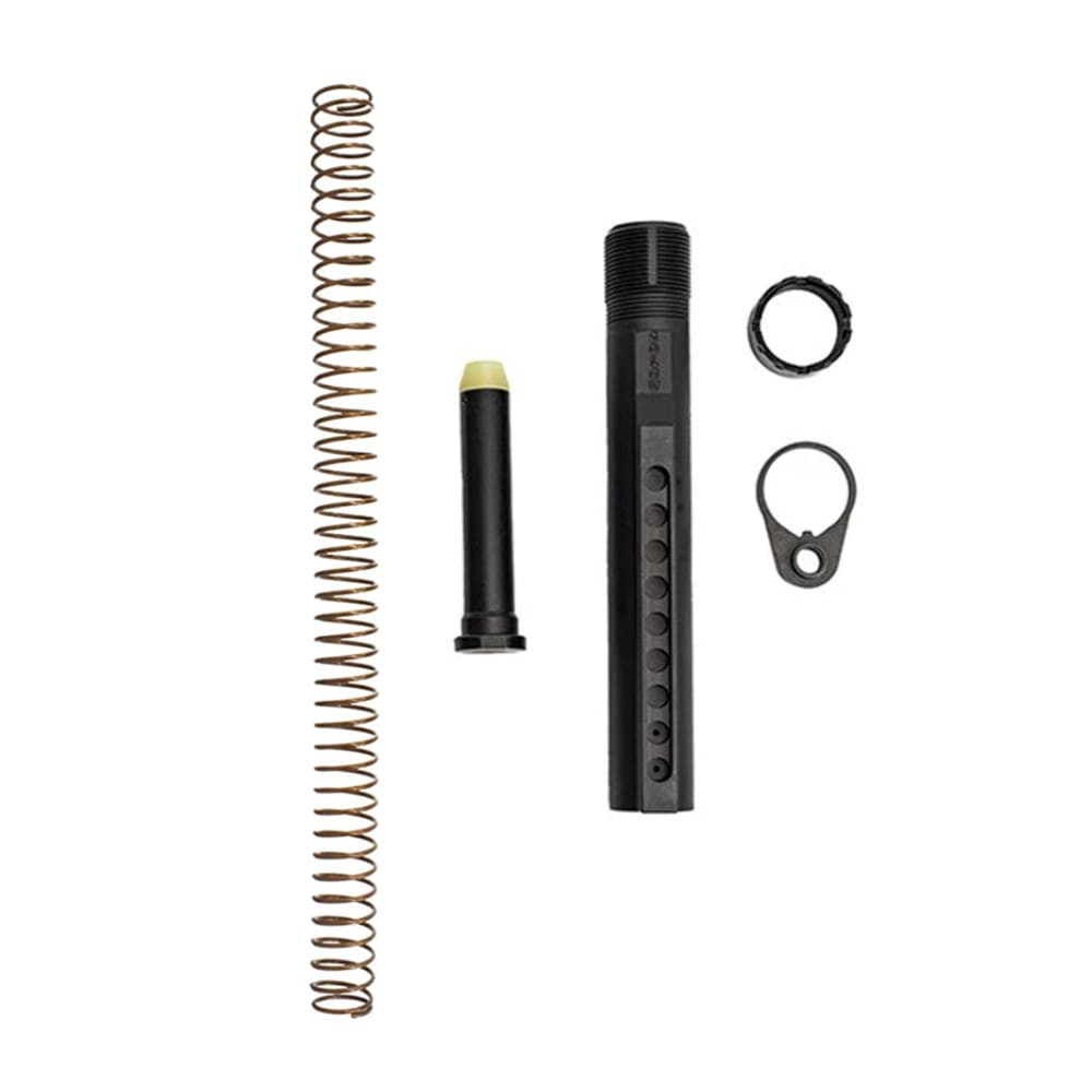 Sons of Liberty Gun Works Intermediate 10-Pos Maritime Buffer Tube Kit with 5.6 oz Buffer, Power Spring, QD End Plate, & Castle Nut SOLGW-INT10POS-KIT
