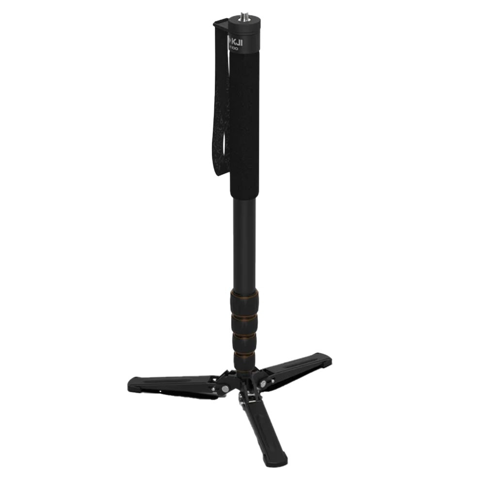 KJI Tripods KJI Tripods K100 Anodized Black Aluminum Twist Lock Monopod KJ87001 - $119.97 at Scopelist.com