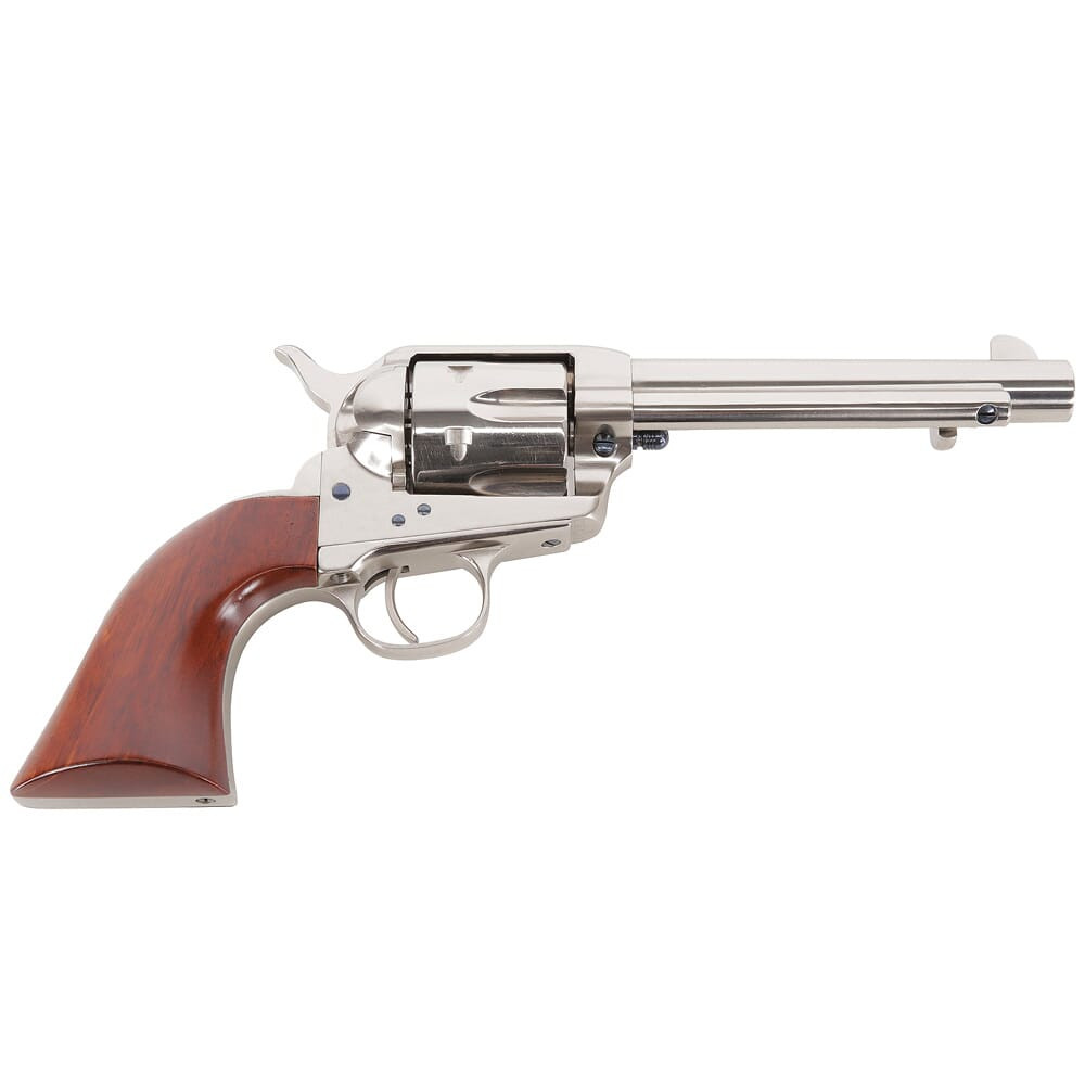 uberti Uberti 1873 Cattleman Nickel .45 Colt 5.5" Bbl F/N Plated Steel NM 6rd Revolver 344112 - $729.99 at Scopelist.com