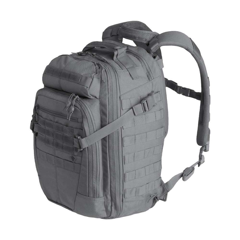 First Tactical Specialst 1 Day 36L Wolf Grey Backpack w/ Shovel Backboard & YKK Zippers 180005-036-1SZ