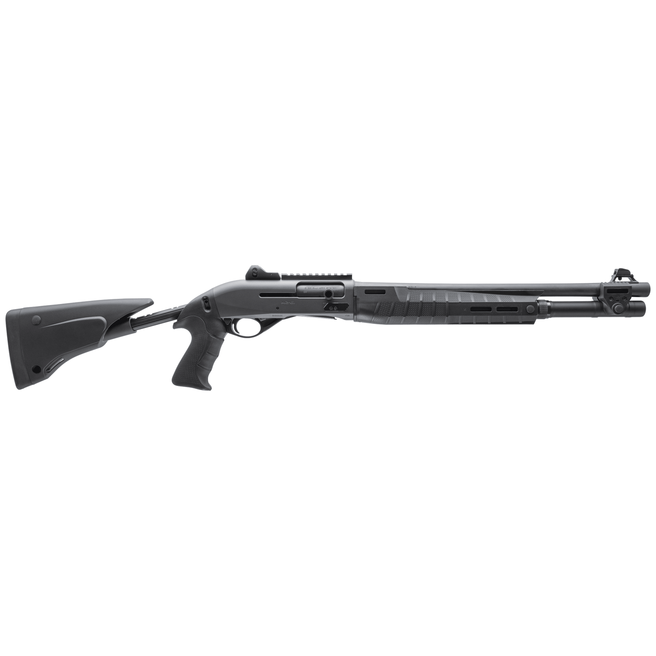 Benelli M2-G1 Tactical 922r 12ga 18.5" Bbl 7+1 Cap Ghost Ring Sights 5-Position Stock Pistol Grip Gray Shotgun 11612