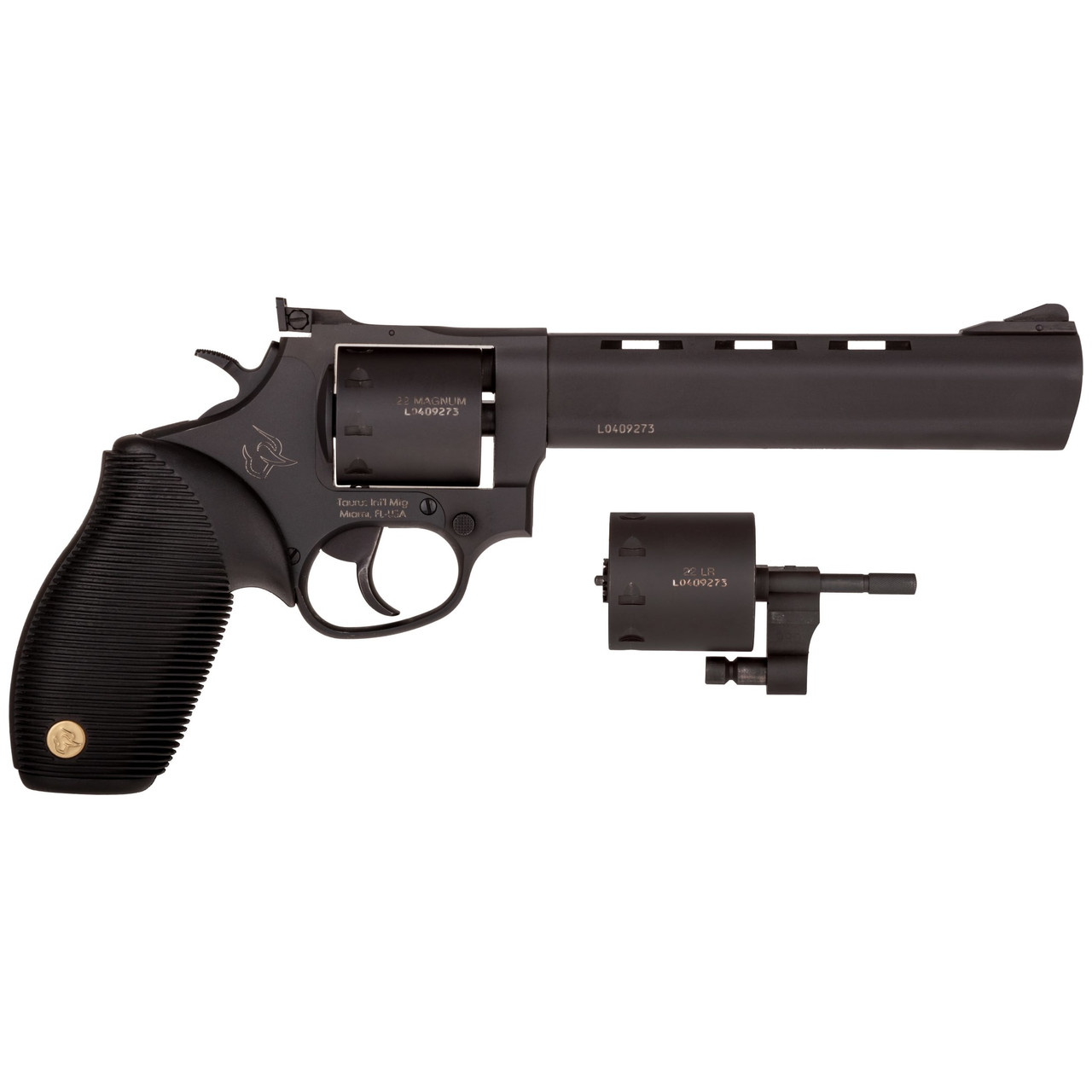 Taurus M992 Tracker .22LR / .22WMR 6.5" Bbl Black DA/SA Revolver w/ Swappable 9rd Cylinders 2-992061
