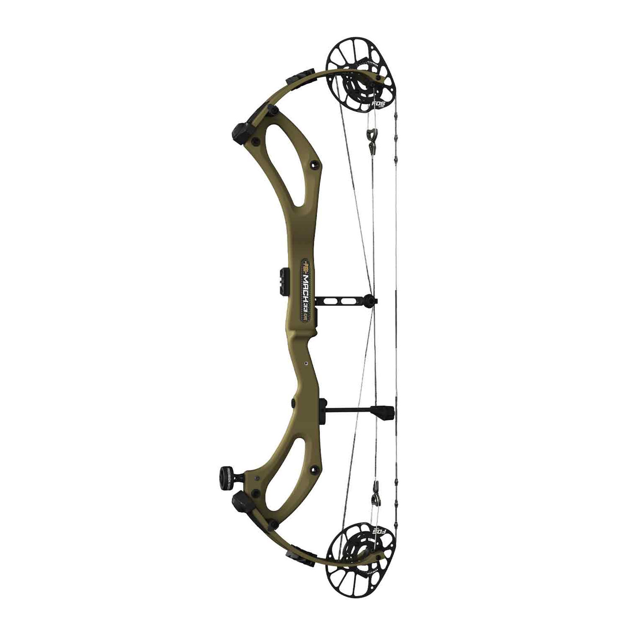 PSE Mach 33 Carbon FDS Cam RH OD Green 60-70lbs 2633FDSRGO2970