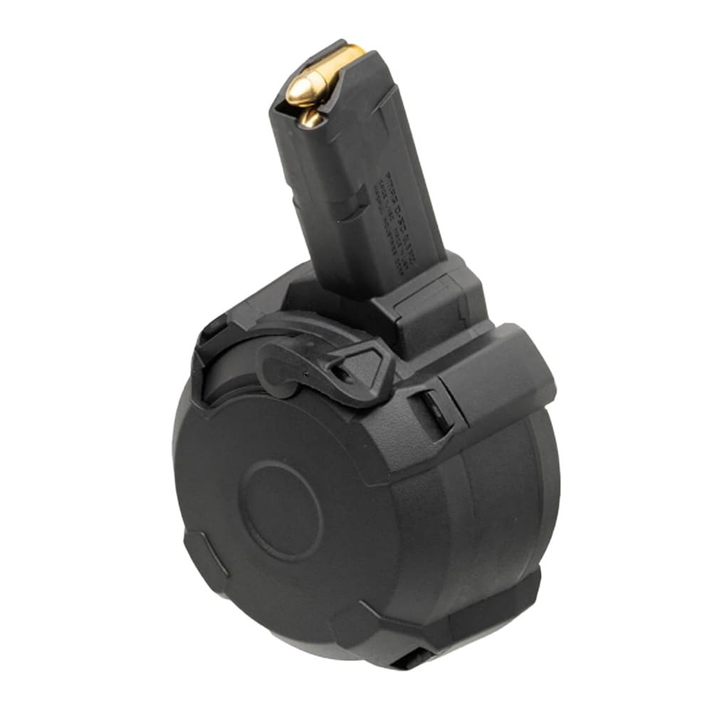 magpul Magpul PMAG D-50 GL9 PCC 9mm 50rd Black Polymer Drum Magazine MAG1137-BLK - $128.20 at Scopelist.com