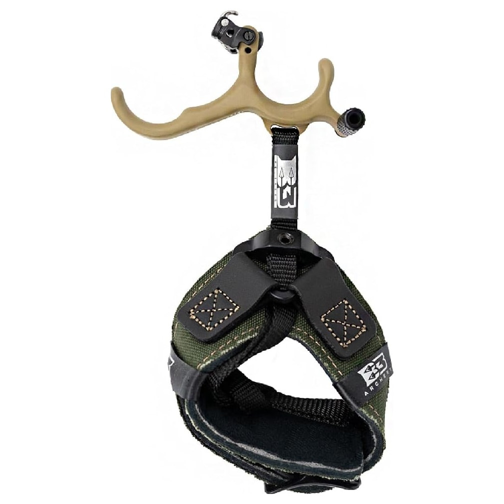 B3 Archery Ranger Back Tension Buckle Olive Drab Green Release RGFC-OD