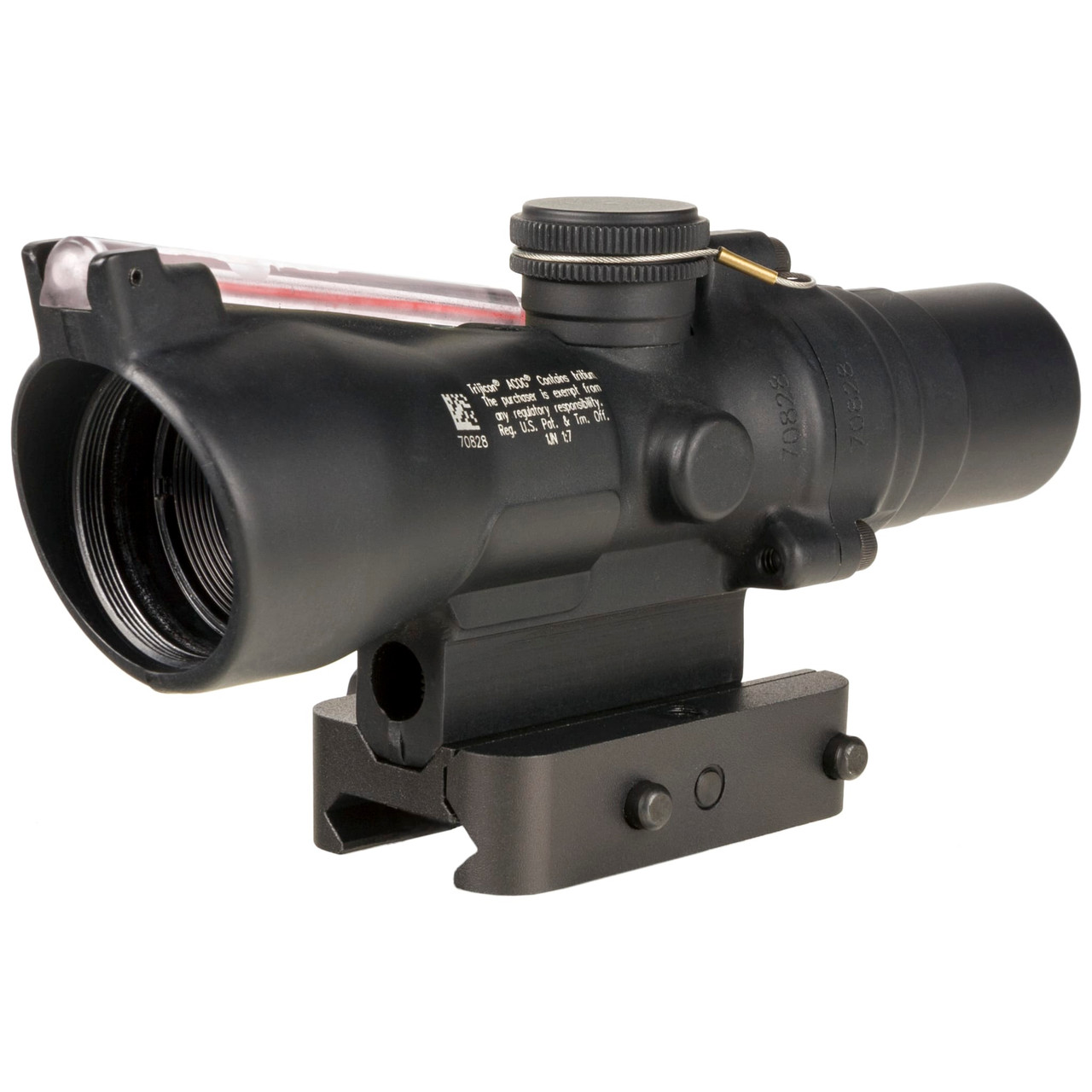 trijicon Trijicon Compact ACOG 2x20 Riflescope w/ Tritium & Fiber Optic Red Illumination, 9mm RTR Horseshoe Reticle, Q-LOC Picatinny Mount TA47-C-400410 - $899.99 at Scopelist.com