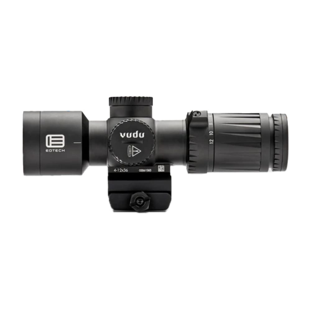 OPEN BOX DEMO EOTech Vudu 4-12x Compact 4-12x36mm FFP MR5 Reticle (MRAD) Ultra-Short Riflescope w/Integrated Mount VDU4-12FFMR5 - Demo in Excellent Condition USED10406
