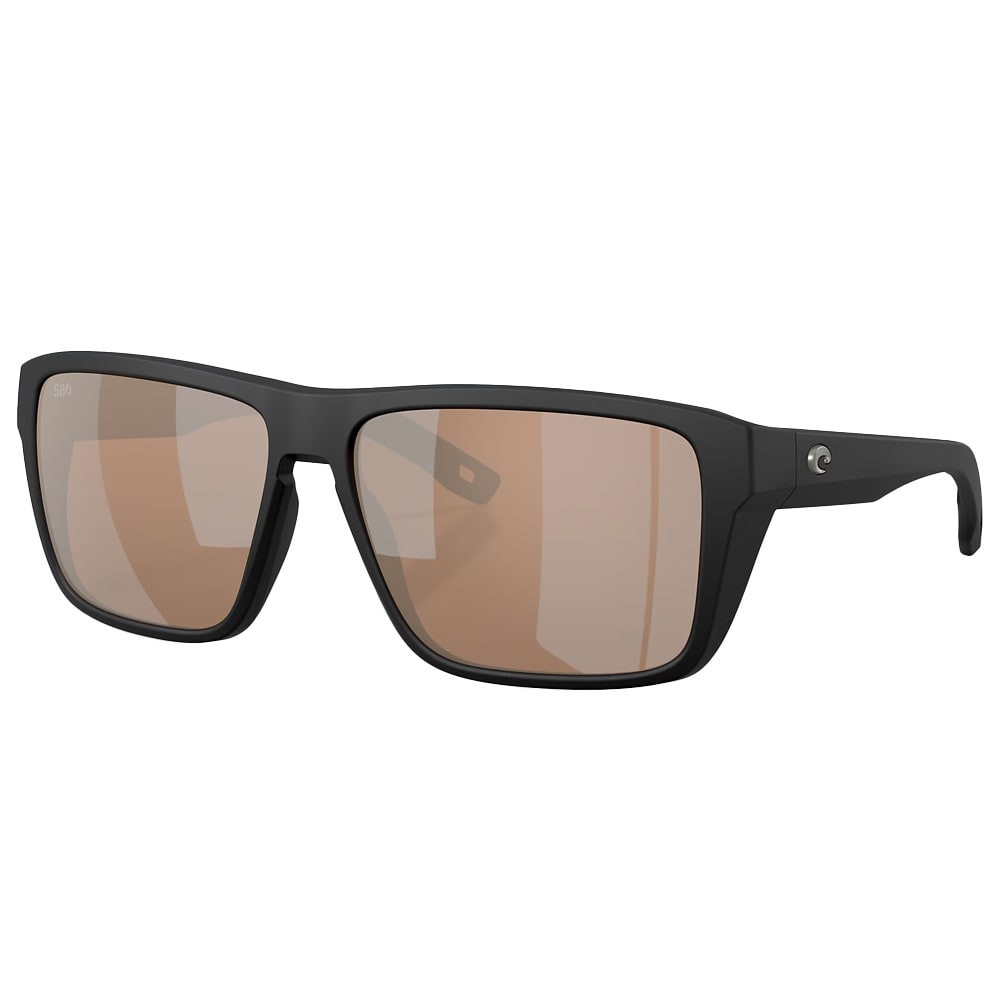 costa del mar Costa Del Mar Hybrid Tavi Men's Netplus Black Frame Copper Silver Mirror 580G Polarized Lens Sunglasses 06S9143-91430461 - $248.00 at Scopelist.com