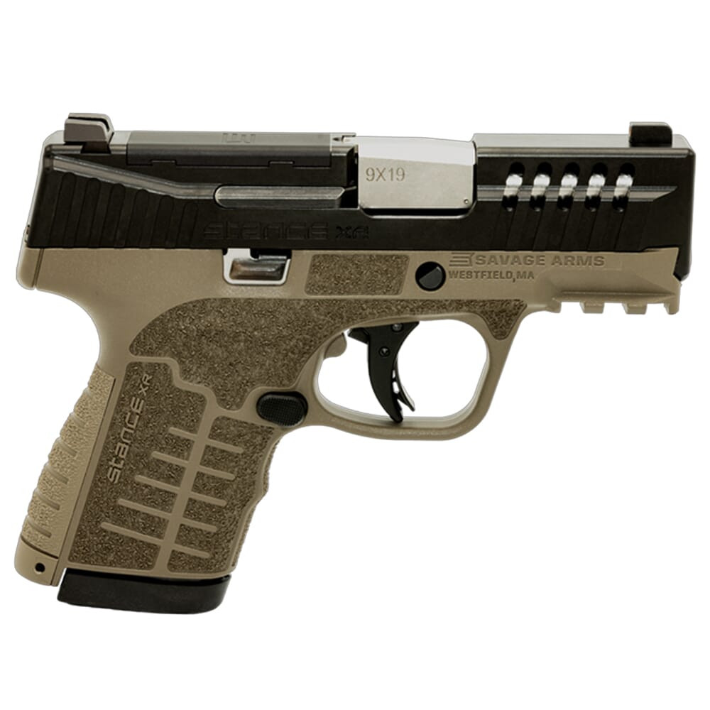savage arms Savage Arms Stance XR MC9 9mm 3.2" 1:10" Bbl FDE Semi-Auto Pistol 67064 - $419.99 at Scopelist.com